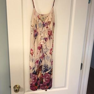 Anthropology Floral Dress
